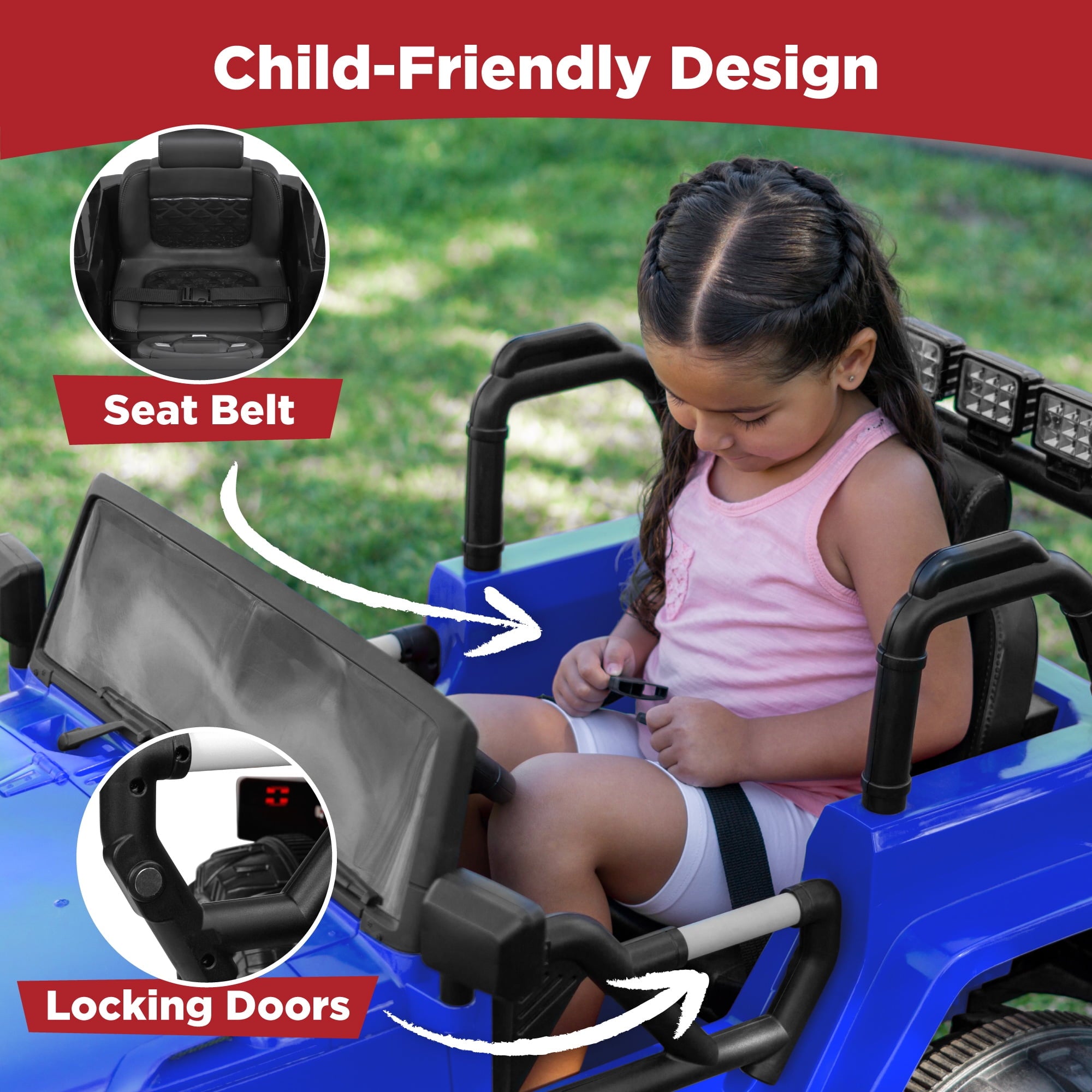 Best Choice Products 12V Kids Ride On Truck Car
