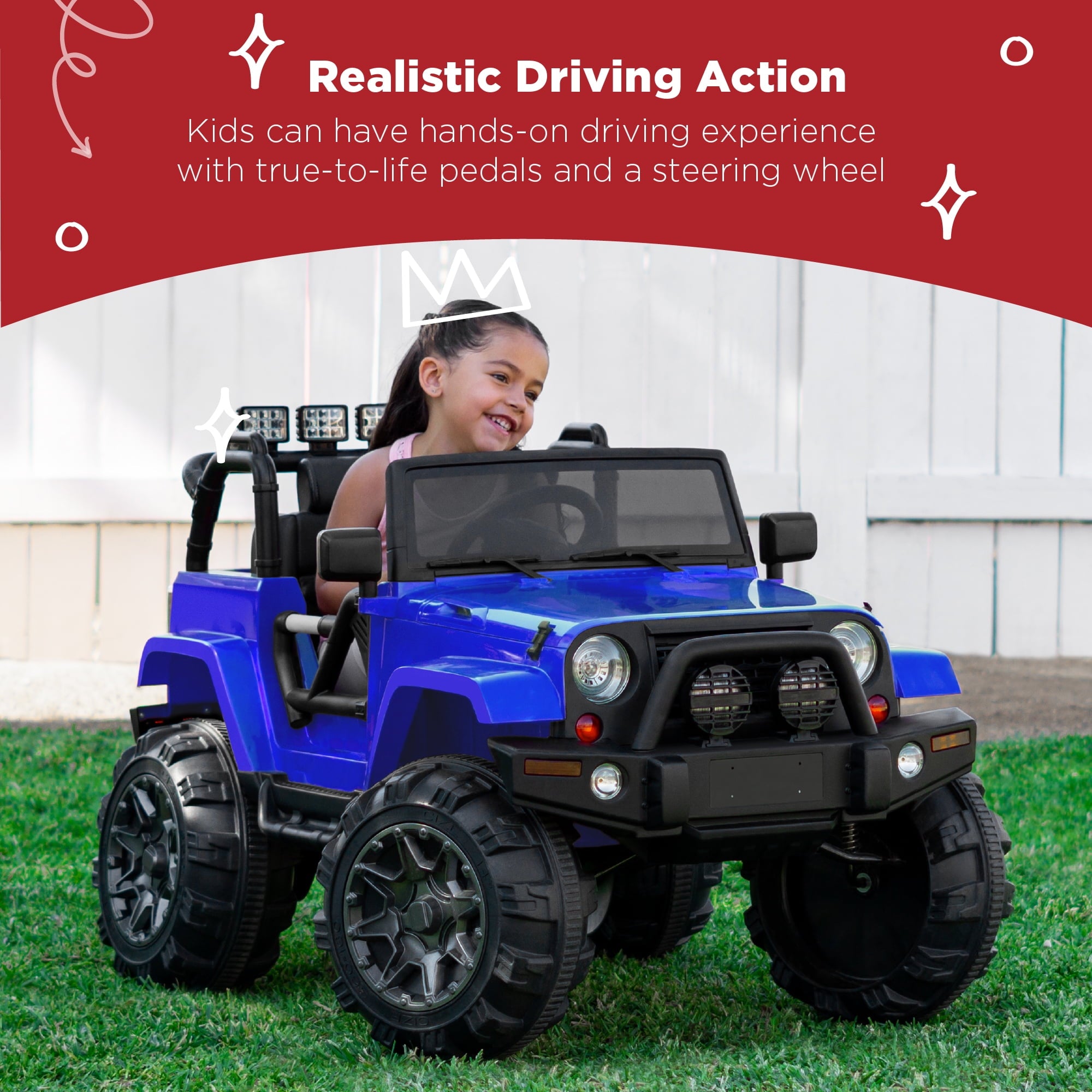 Best Choice Products 12V Kids Ride On Truck Car